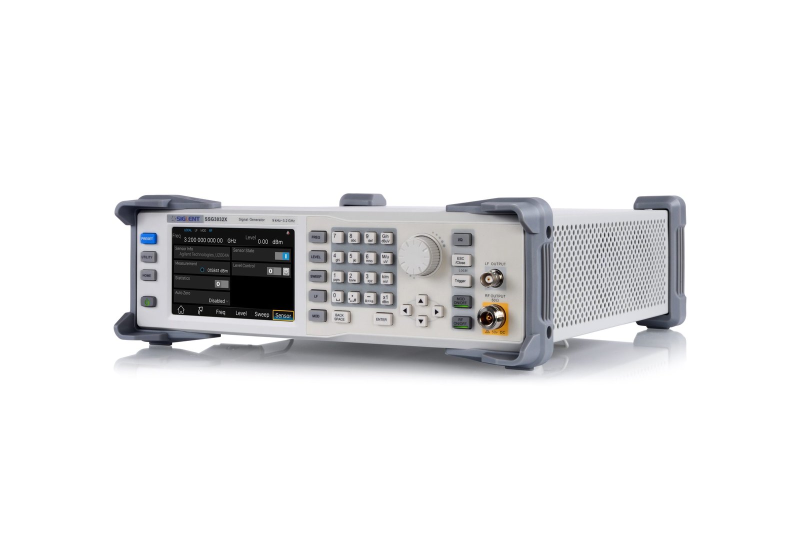 SIGLENT SSG3000X modulation and sweep setup display